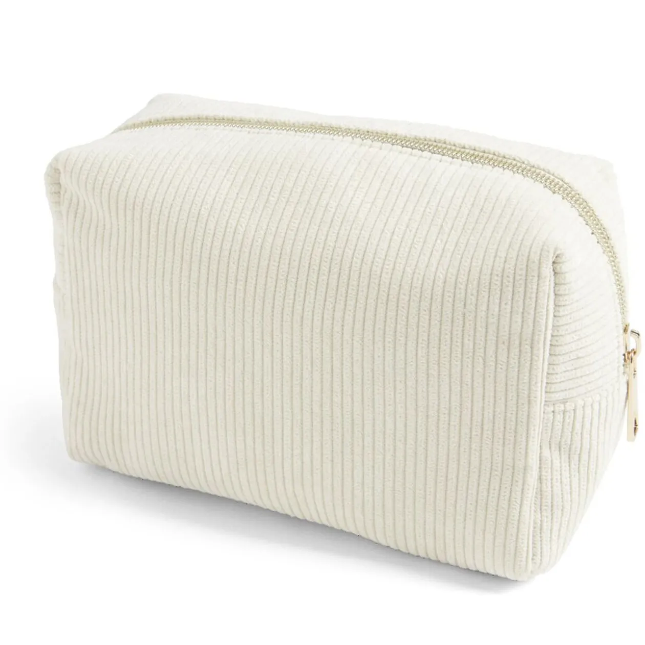 Trousse de toilette côtelée - 3 modèles