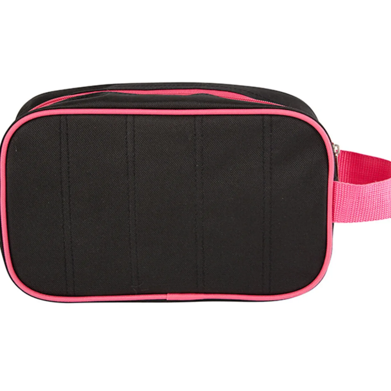 Trousse de toilette rose framboise noire