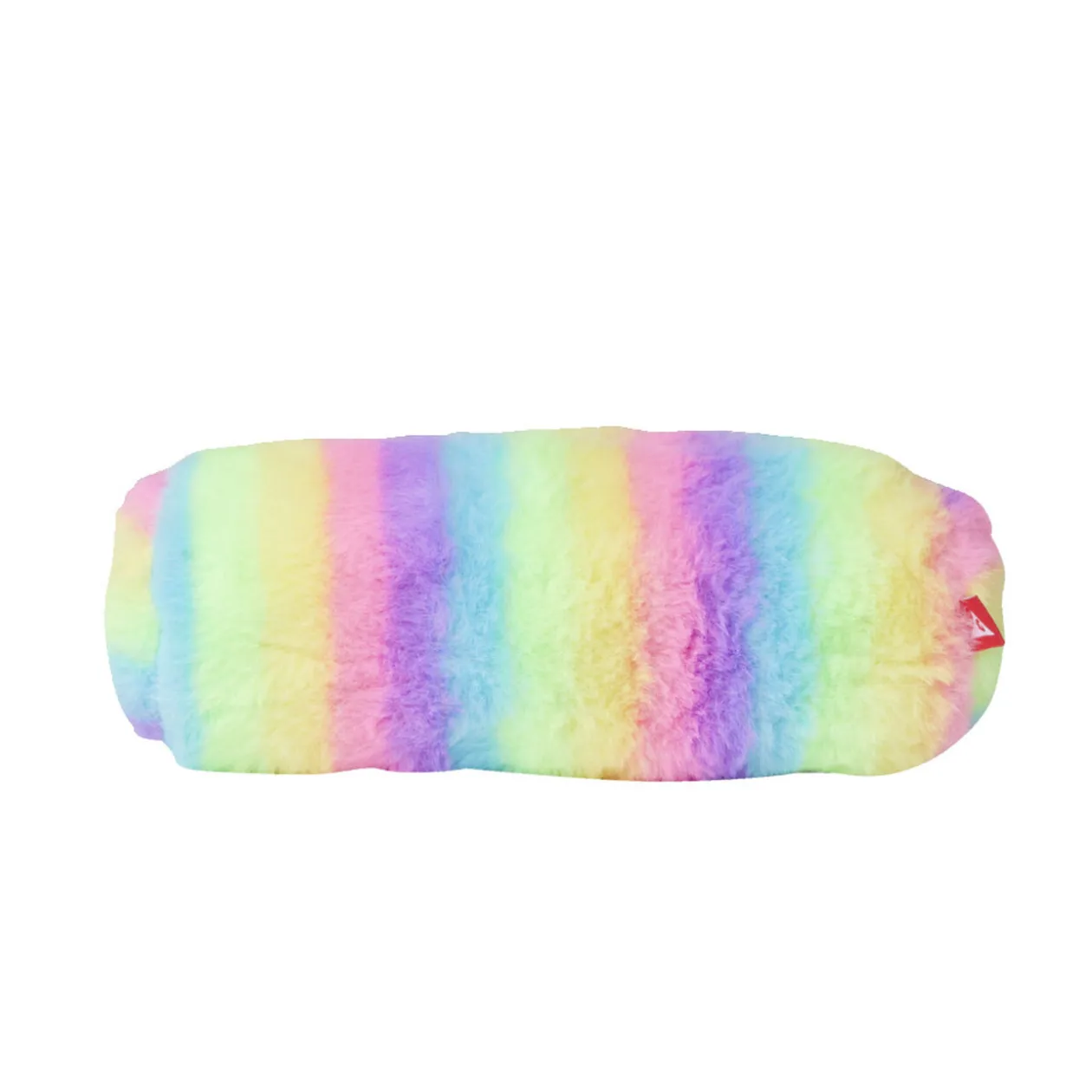 Trousse fausse fourrure polyester multicolore Ø7xL21cm