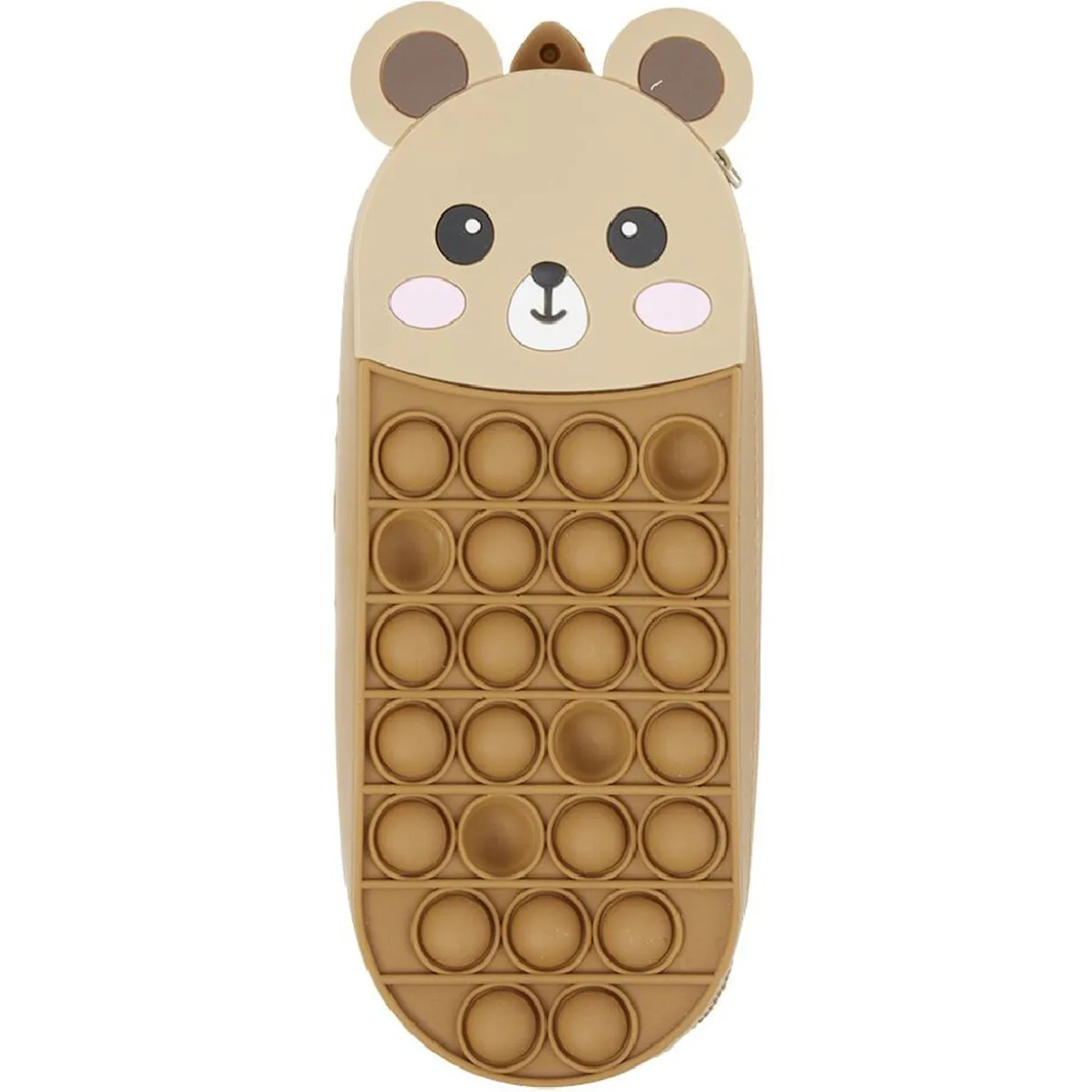 Trousse pop it animaux L22cm