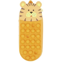 Trousse pop it animaux L22cm