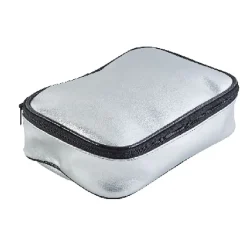 Trousse vanity noir et argent x4