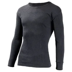 T-shirt thermique noir pour homme Taille L