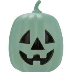 Tête de citrouille phosphorescente à led décoration Halloween