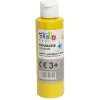 Tube de peinture gouache jaune 150 ml