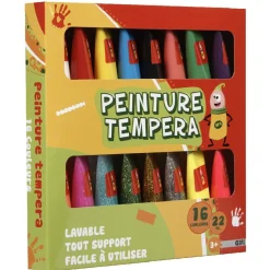 Tubes de peinture x16