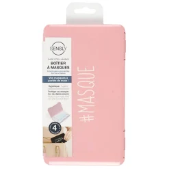 Étui de rangement pour 4 masques