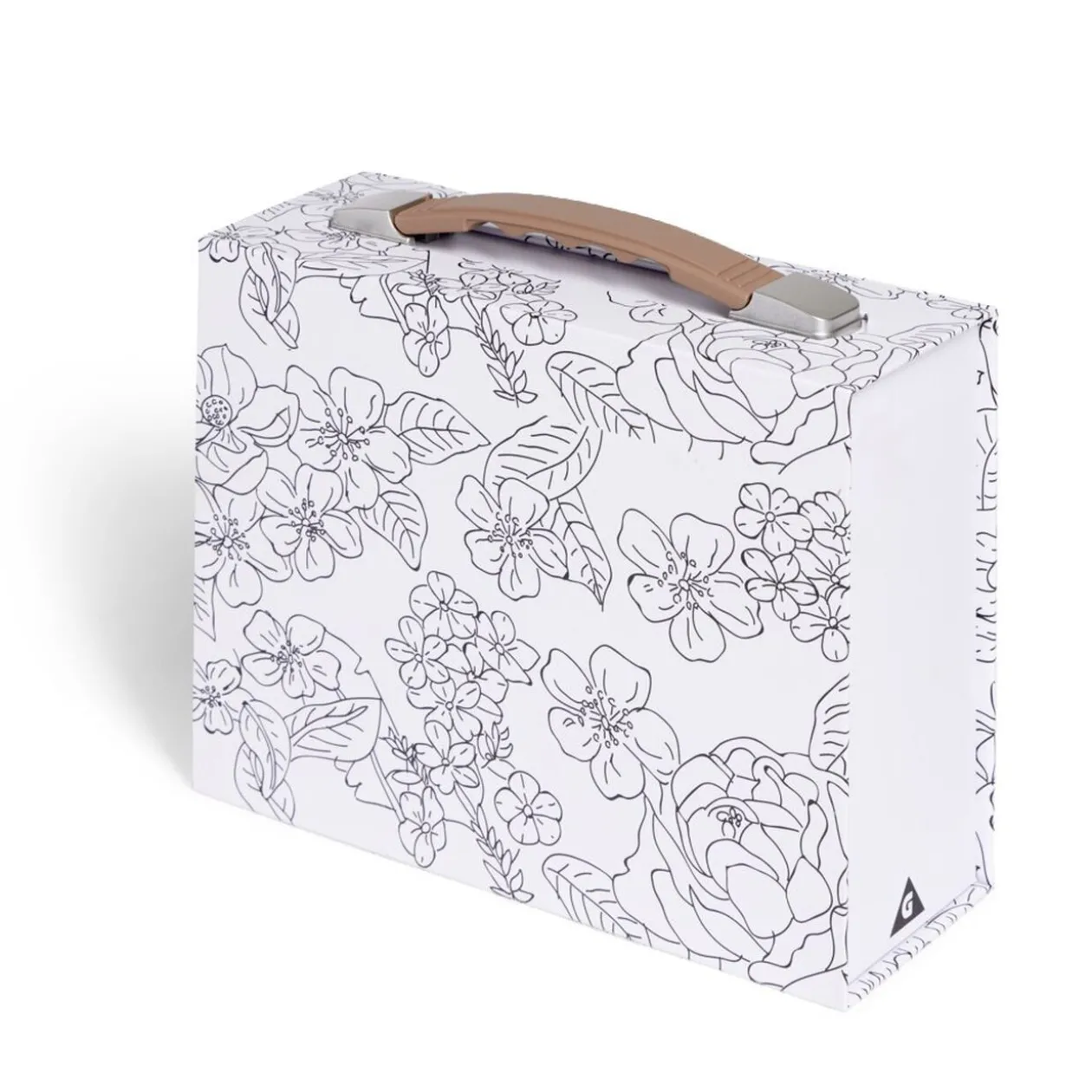 Valise à colorier 25x18xH9cm