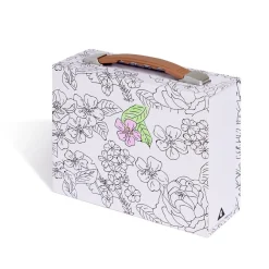 Valise à colorier 25x18xH9cm