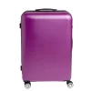 Valise cabine rigide trolley 4 roulettes grand modèle 104L violet