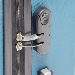 Valise grand modèle ABS bleu 70x48x29cm