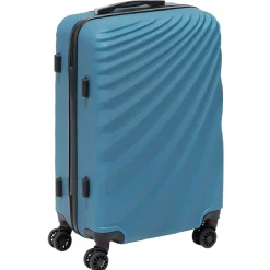 Valise moyenne ABS bleu 60x44x26cm