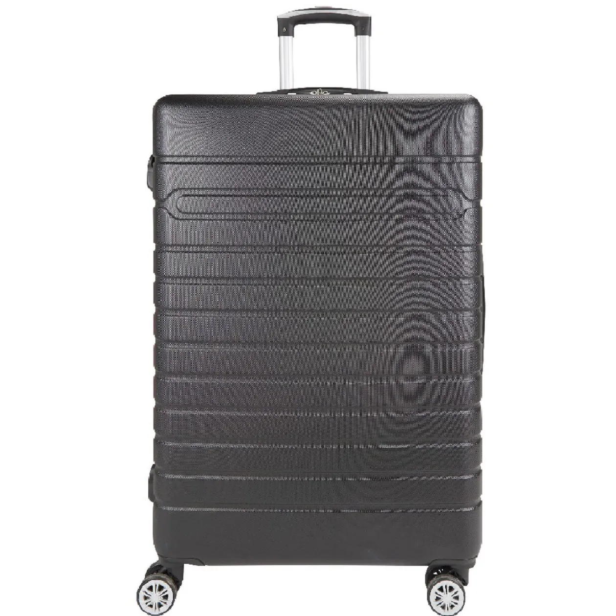 Valise rigide 4 roues 91L ABS noir L.77 cm