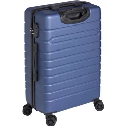 Valise rigide ABS bleu marine H60cm