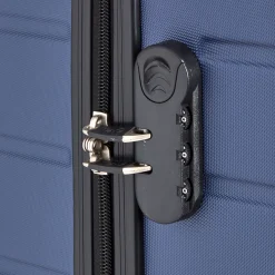 Valise rigide bleue marine L66xl45xH25 cm