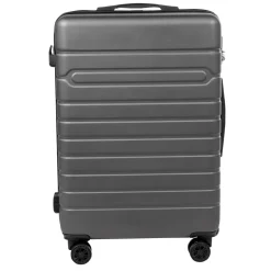 Valise rigide grise L60xl31xH26 cm