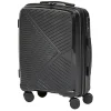 Valise sur roulettes noir H56 cm