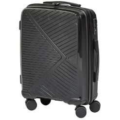 Valise sur roulettes noir H56 cm