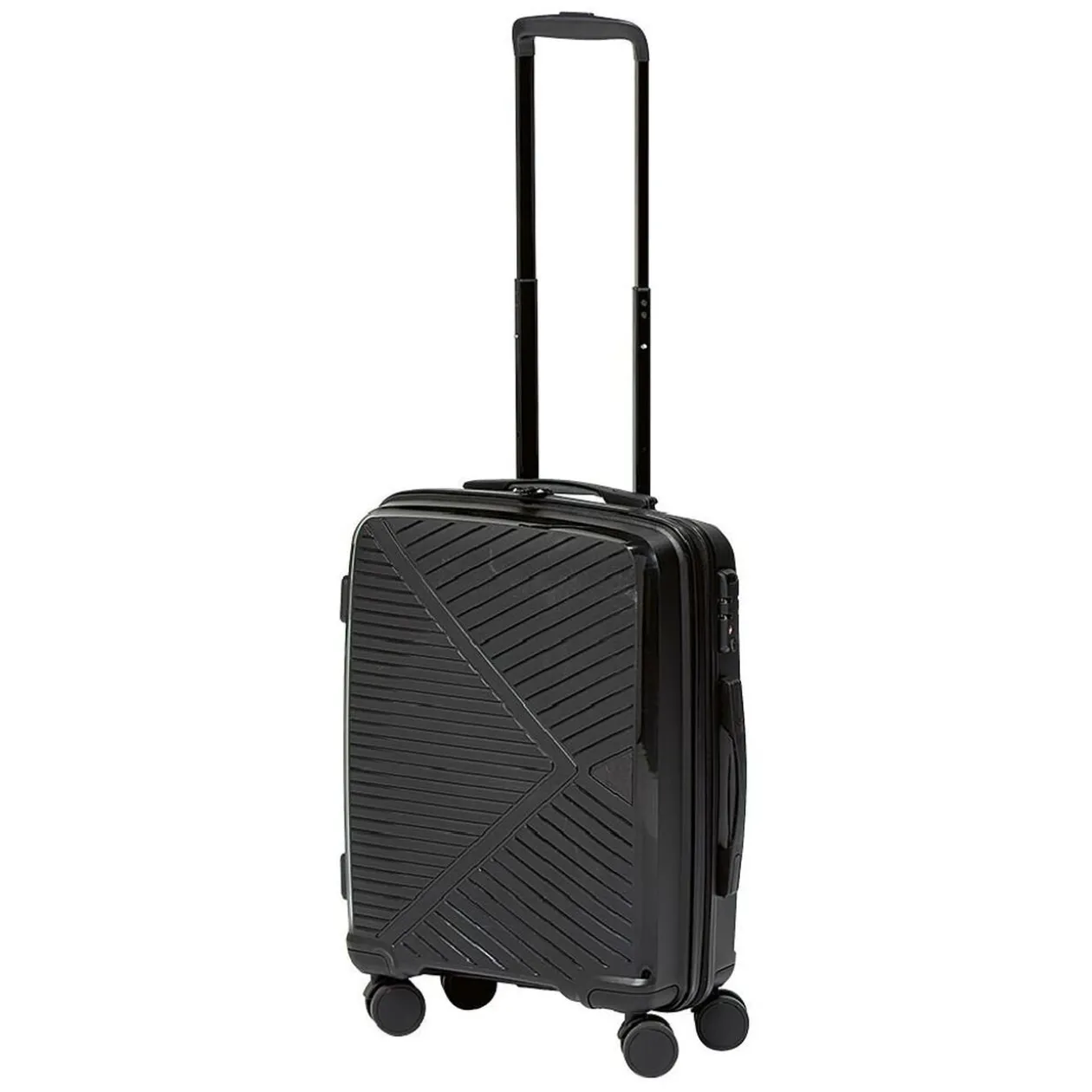 Valise sur roulettes noir H56 cm