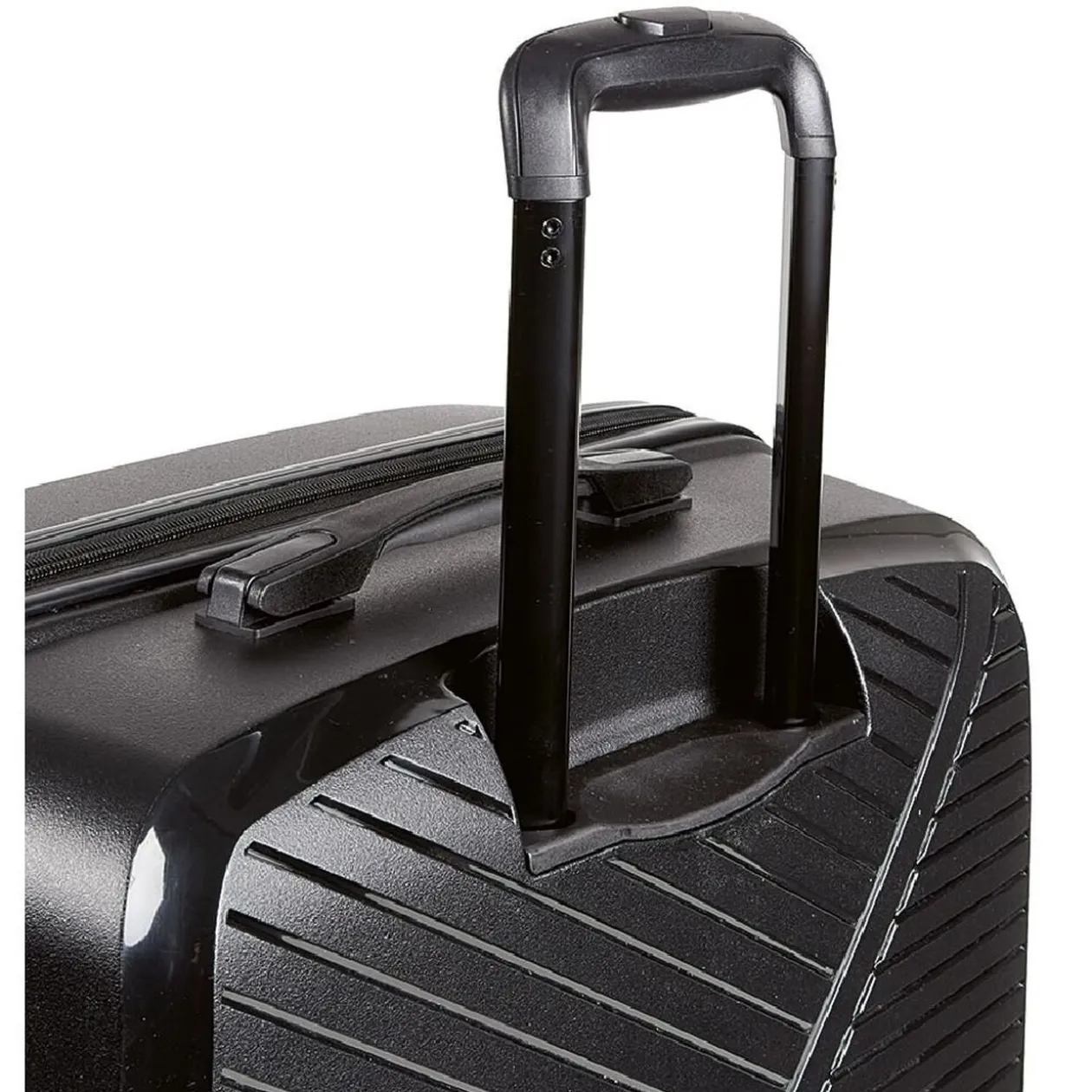 Valise sur roulettes noir H75 cm