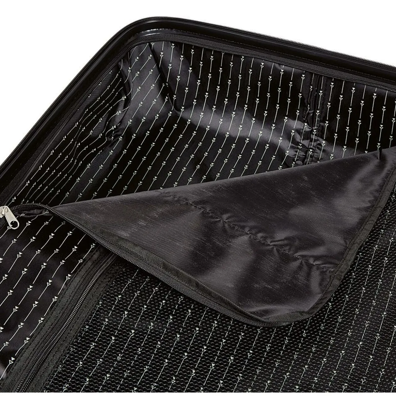 Valise sur roulettes noir H75 cm