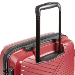 Valise sur roulettes rouge H56 cm