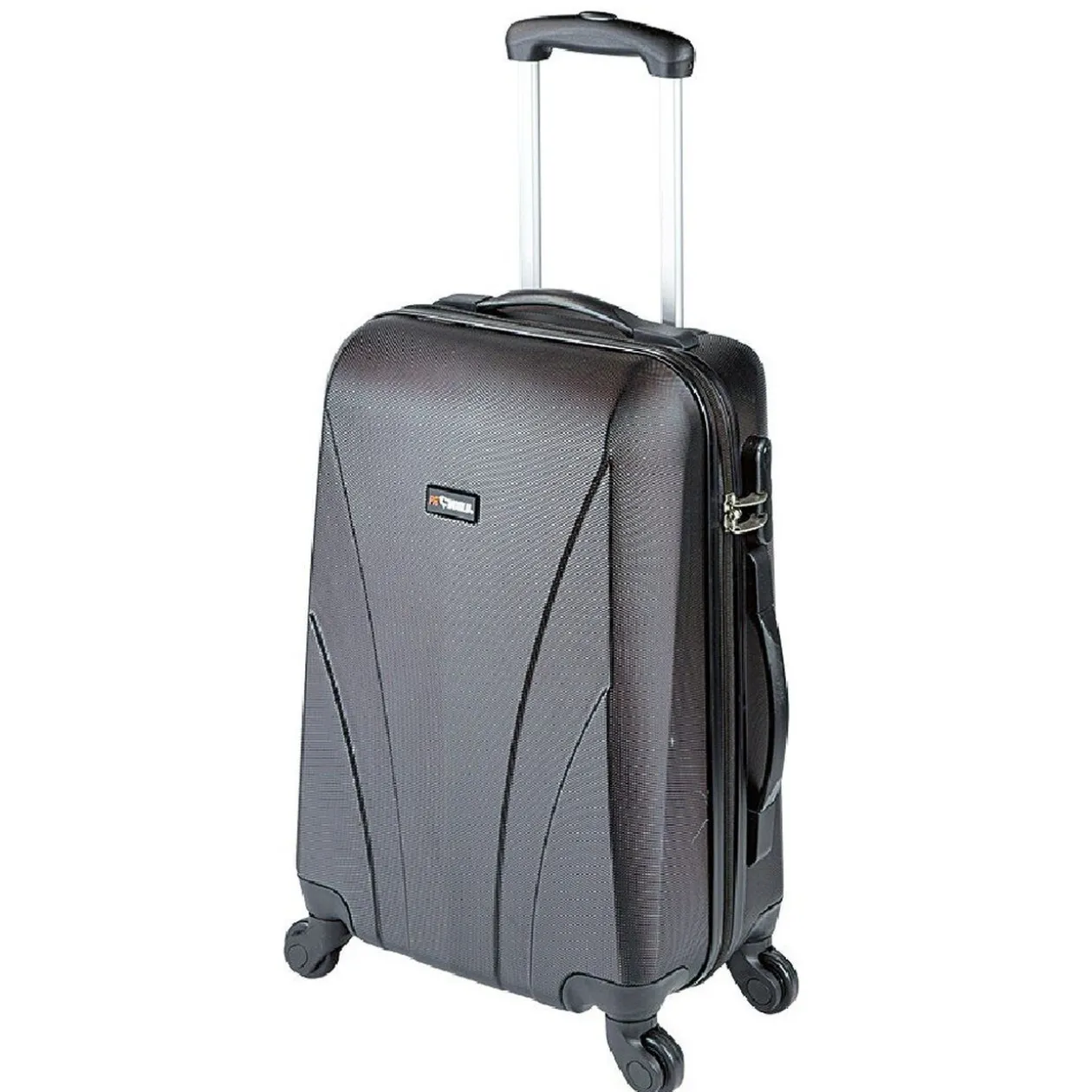 Valise trolley à roulette noire S
