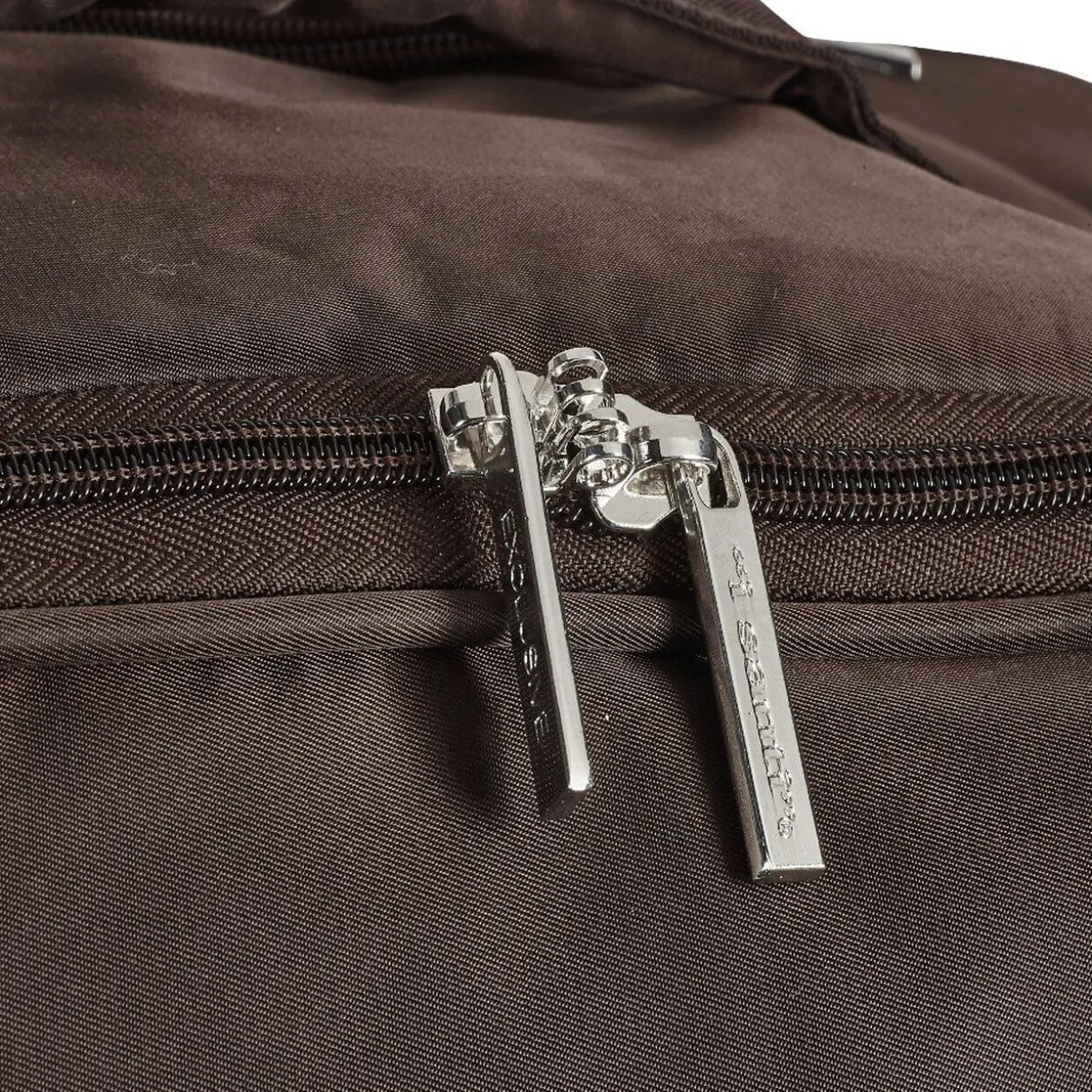 Valise trolley à roulettes marron 41 L