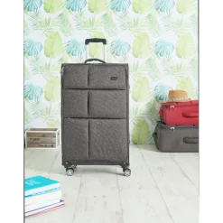 Valise trolley grise