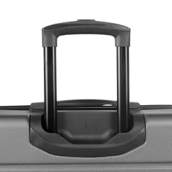 Valise trolley rigide 4 roues gris L. 60 cm