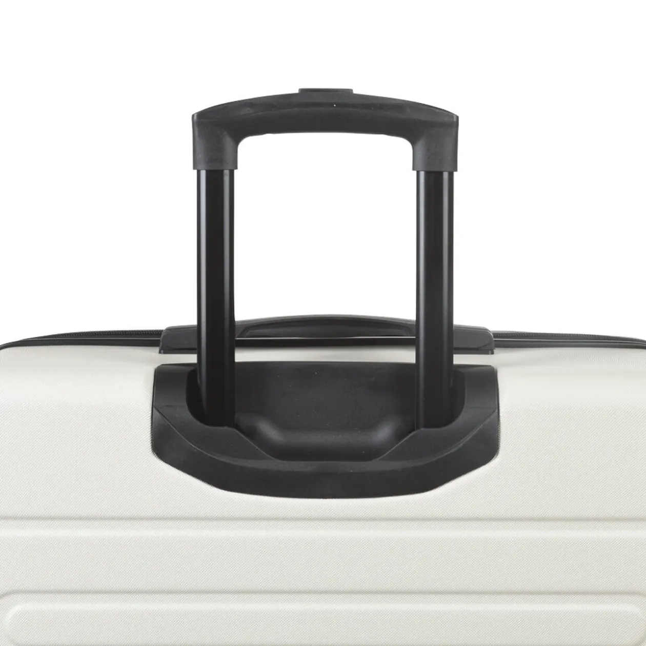 Valise trolley rigide 4 roues blanche 50cm