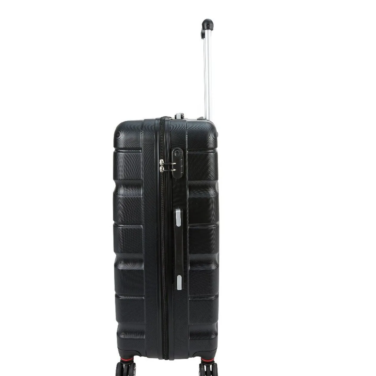 Valise trolley rigide abs noir H70 cm