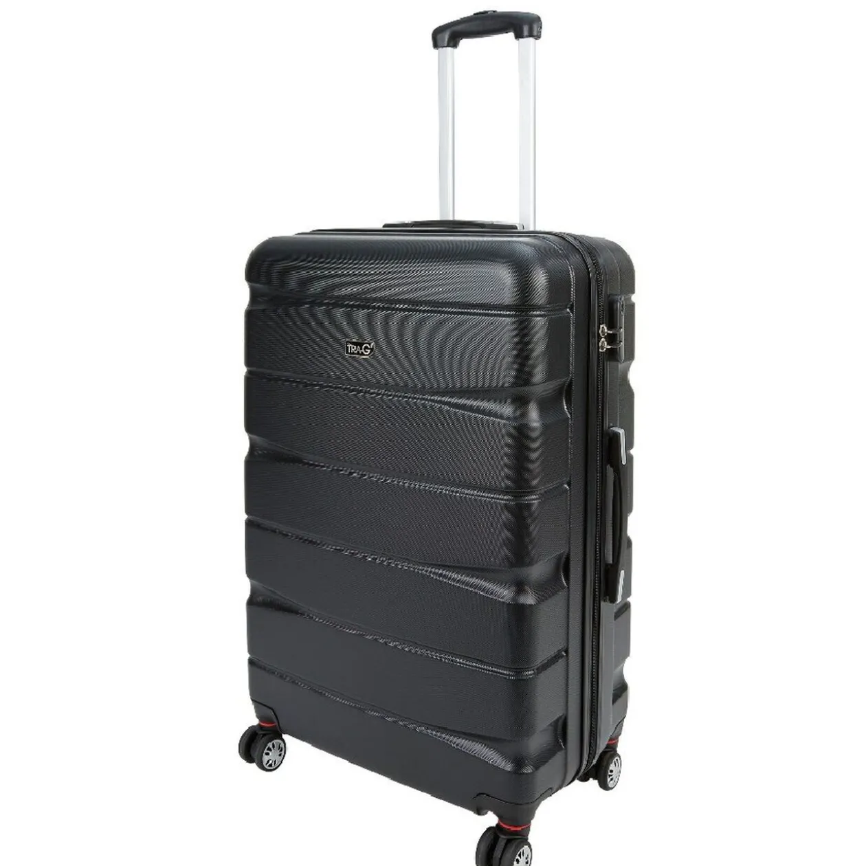 Valise trolley rigide abs noir H70 cm