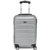 Valise trolley rigide abs gris argenté H50 cm