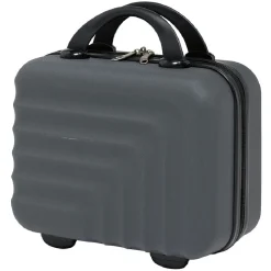 Vanity case rigide gris 31x17xH31cm 11,5L