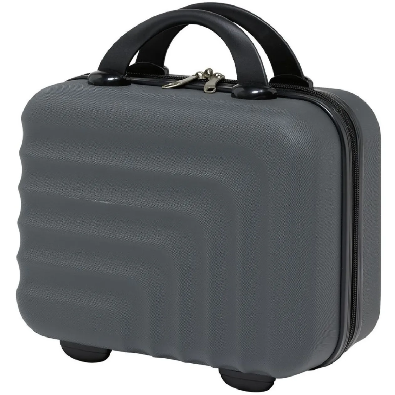 Vanity case rigide gris 31x17xH31cm 11,5L