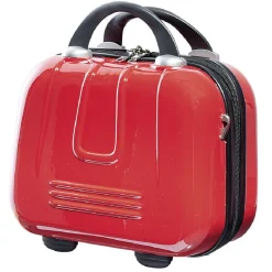 Vanity de voyage rouge