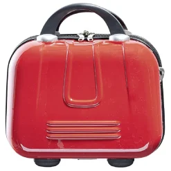 Vanity de voyage rouge