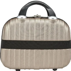 Vanity rectangulaire dorée