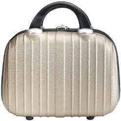 Vanity rectangulaire dorée