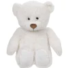 Veilleuse peluche ourson blanc lumineux