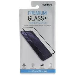 Verre trempé incurvé pour Iphone 11 Pro Max transparent