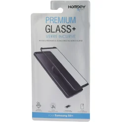 Verre trempé incurvé pour Samsung S9 Plus transparent