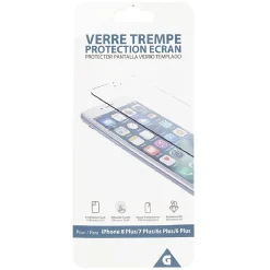 Verre trempé pour Iphone 6+/7+/8