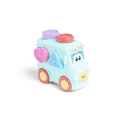 Véhicule éveil avec forme à insérer 16x8,3xH13,5cm