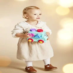 Véhicule éveil avec forme à insérer 16x8,3xH13,5cm