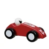 Voiture de course et son pilote en bois - 2 modèles
