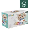 Xylophone avec jeu à marteler 2 en 1 en bois